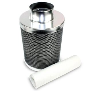6 Inch Control Activated Carbon Air Purifier Carbon Filter Carbon Filter for Alcohol