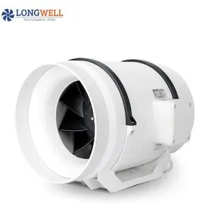 LONGWELL 90mm Industrial Fan, Industrial Ventilation Fan, 120V