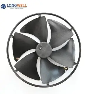 LONGWELL 398mm AC Axial Fan, Industrial Axial Ventilation Fan, 12V, for Air Curtains, HVAC Systems, Air Purifiers – LW