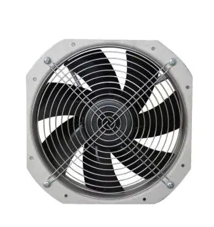 LONGWELL 200mm DC Axial Fan, Industrial Axial Ventilation Fan, 120V, for Air Curtains, HVAC Systems – LW-200MM