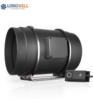 Factory Supply Ventilation Fan Fresh Air 24v In-line Ventilation Duct Fan