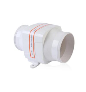 High-Performance Straight Tube Fan Anti-corrosion High Speed Air Exchange Duct Fan with Corrosion-Resistant ABS Plastic Shell