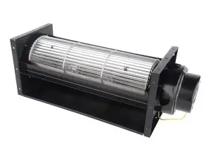 LONGWELL 110mm AC Cross Flow Fan, Tangential Blower Fan, 230V, for Air Curtains, Ovens, Floor Heating – LWCA110MM-S