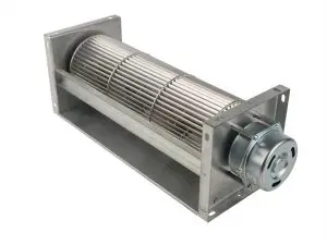 LONGWELL 120mm AC Cross Flow Fan, Tangential Blower Fan, 230V, for Air Curtains, Ovens, Floor Heating – LWCA-120MM-S