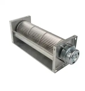 LONGWELL 120mm AC Cross Flow Fan, Tangential Blower Fan, 230V, for Air Curtains, Ovens, Floor Heating – LWCA-120MM-S
