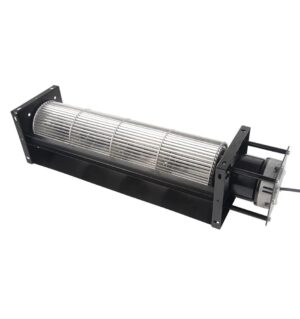 LONGWELL 120mm Cross Flow Fan EN 60335 Compliant EC Fireplace Ventilation Tangential Fan 2025 Price with PWM Control