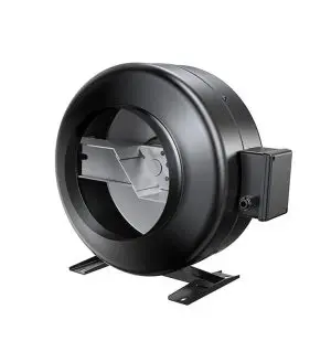 LONGWELL 150mm DC Centrifugal Blower Fan, Industrial Centrifugal Fan, 230V, Low Noise, for Control Cabinet Cooling, Cold Storage, Air Purifiers