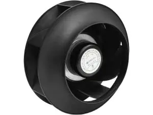 LONGWELL 155mm DC Backward Curved Centrifugal Fan, Industrial Centrifugal Blower, 24V PWM Control, PWM Control, for Cold Storage, Air Purifiers, HVAC Systems