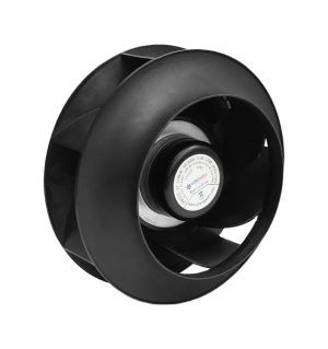 LONGWELL 155mm DC Backward Curved Centrifugal Fan, Industrial Centrifugal Blower, 24V PWM Control, PWM Control, for Cold Storage, Air Purifiers, HVAC Systems