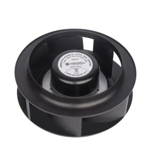 LONGWELL 175mm DC 24V 48V External Rotor Bldc Motor Backward Curved Centrifugal Fan for Ventilation Equipments Air Purifiers OEM