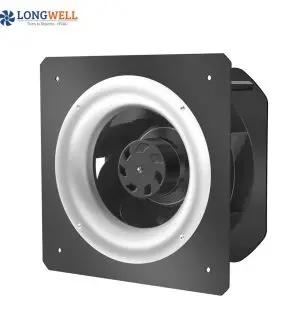 LONGWELL 175mm EC Backward Curved Centrifugal Fan, Industrial Centrifugal Blower, 120V 0–10V/PWM Control, 170 W, for AHU, FFU, Data Center Cooling – LWBE175-PS