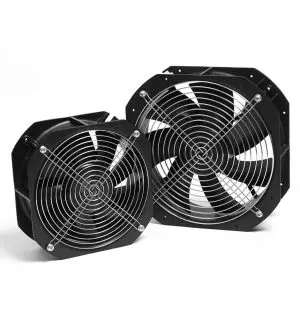 LONGWELL 200mm EC Axial Fan, Industrial Axial Ventilation Fan, Low Noise, for Industrial Ventilation, Cold Storage, Air Purifiers