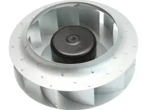 LONGWELL 250mm DC Backward Curved Centrifugal Fan, Industrial Centrifugal Blower, Galvanized Steel, Low Noise, for Cold Storage, Air Purifiers, HVAC Systems