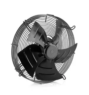 LONGWELL 300mm EC Axial Fan, Industrial Axial Ventilation Fan, PWM Control, PWM Control, for Cold Storage, Air Purifiers, HVAC Systems