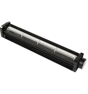 LONGWELL 30mm AC Cross Flow Fan, Tangential Blower Fan, 230V, for Air Curtains, Ovens, Floor Heating – LWCA-30-S