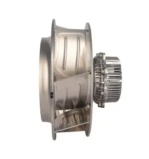 LONGWELL 310mm EC Backward Curved Centrifugal Fan, Industrial Centrifugal Blower, 110V, for Duct Ventilation, HVAC Systems