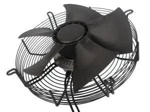 LONGWELL 315mm EC Axial Fan, Industrial Axial Ventilation Fan, 220V PWM Control, Stainless Steel, Low Noise, for Industrial Ventilation, Cold Storage, Air Purifiers