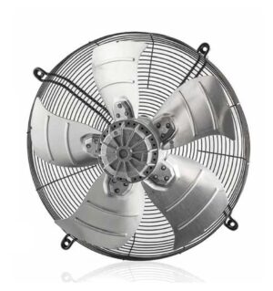 LONGWELL 350mm Diameter HVAC Axial Flow Fans Electric Power Source Factory External Rotor Motor Impeller Axial Exhaust Fan Motor
