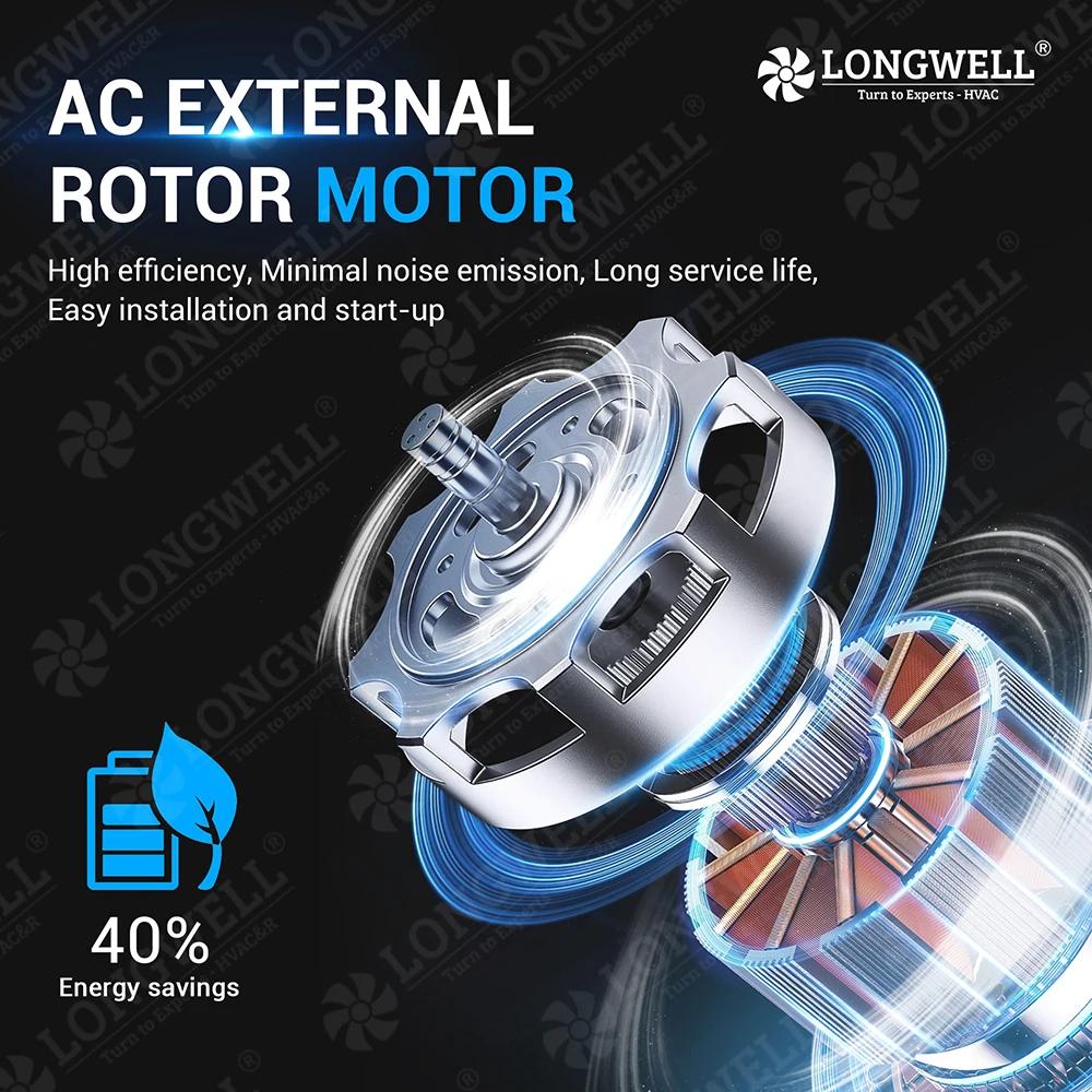 355mm Centrifugal Exhaust Fan - High Pressure 5000 CFM | Longwell