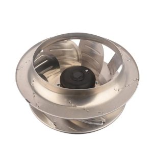 LONGWELL 355mm DC Backward Curved Centrifugal Fan, Industrial Centrifugal Blower, 24V, Low Noise, for Cold Storage, Air Purifiers, HVAC Systems