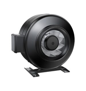 LONGWELL 4 Inch EC Inline Duct Fan Ec Ventilation Duct Inline Fan for Ventilation Grow Tent