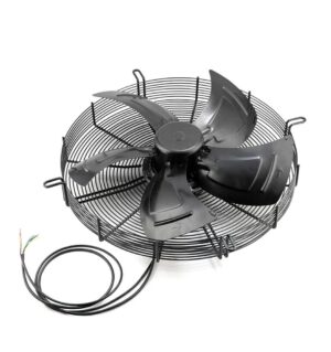 LONGWELL 400mm AC EC DC Axial Fan Impeller Stainless Steel Blades High Volume Industrial Axial Flow Fans 220v
