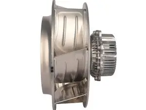 LONGWELL 400mm EC Backward Curved Centrifugal Fan, Industrial Centrifugal Blower, Low Noise, for AHU, HVAC Systems, FFU