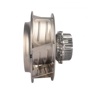 LONGWELL 400mm EC Centrifugal Fan Low Noise Aluminum Metal EC Motor Backward Centrifugal Fan Impeller for AHU HVAC SYSTEM