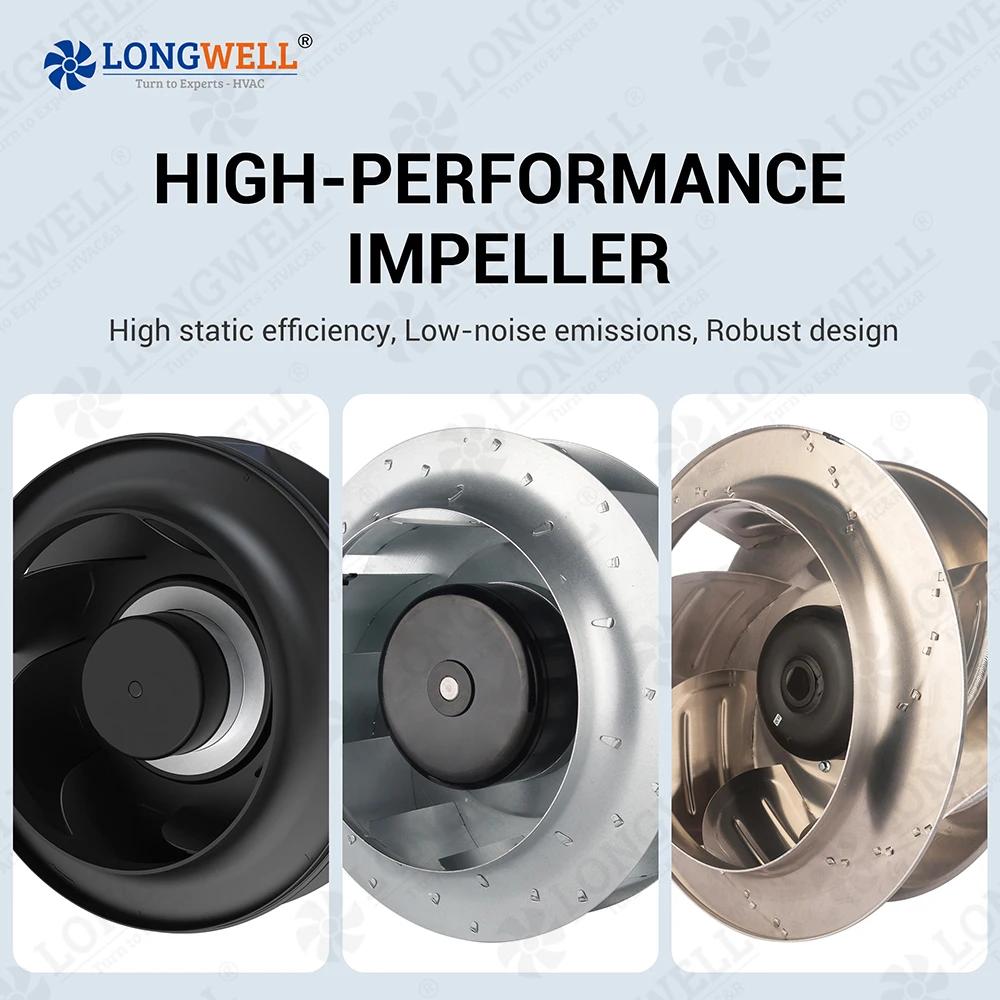 400mm EC Centrifugal Fan - Low Noise AHU