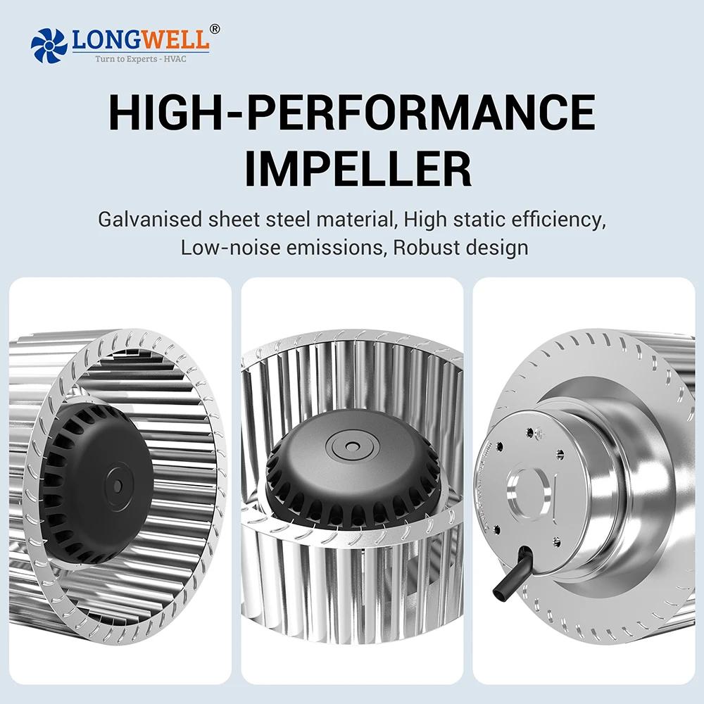 400mm EC Centrifugal Fan - Low Noise AHU