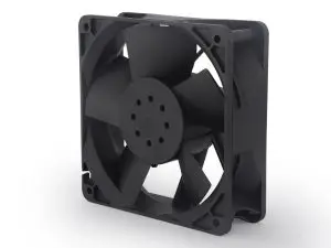 LONGWELL DC Axial Fan, Industrial Axial Ventilation Fan, 5V PWM Control, for Data Center Cooling, Control Cabinet Cooling, HVAC Systems – LWAD4010