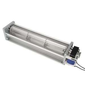 LONGWELL 43mm AC Cross Flow Fan, Tangential Blower Fan, 115V, Low Noise, for Air Curtains, Ovens, Floor Heating – LWCA-43