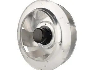 LONGWELL 450mm EC Backward Curved Centrifugal Fan, Industrial Centrifugal Blower, Aluminum Alloy, for Cold Storage, Air Purifiers, Duct Ventilation