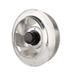 LONGWELL 450mm EC Backward Curved Centrifugal Fan, Industrial Centrifugal Blower, Aluminum Alloy, for Cold Storage, Air Purifiers, Duct Ventilation