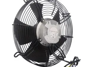 LONGWELL 450mm EC Axial Fan, Industrial Axial Ventilation Fan, 220V PWM Control, Stainless Steel, PWM Control, for Cold Storage, Air Purifiers, HVAC Systems