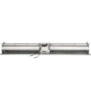 LONGWELL 45mm AC Cross Flow Fan, Tangential Blower Fan, 120V, Aluminum Alloy, for Air Curtains, Ovens, Floor Heating