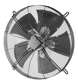 LONGWELL 500mm EC Axial Fan, Industrial Axial Ventilation Fan, 380V, for AHU, FFU, Cold Storage