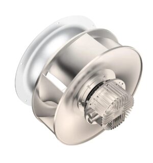 LONGWELL 55mm Industrial Aluminum Centrifugal Exhaust Fan High Pressure 24V 48V Backward Centrifugal Fan