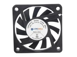 LONGWELL DC Industrial Fan, Industrial Ventilation Fan, 5V PWM Control, for Data Center Cooling, Control Cabinet Cooling, HVAC Systems – LWAD6010