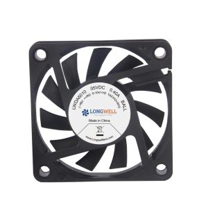 LONGWELL DC Industrial Fan, Industrial Ventilation Fan, 5V PWM Control, for Data Center Cooling, Control Cabinet Cooling, HVAC Systems – LWAD6010