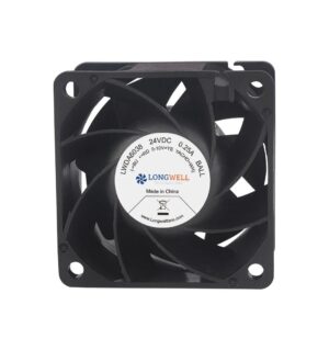 LONGWELL 60x60x38mm Silent Brushless Motor 6038 PWM DC Motor Exhaust Cooling Fan for Industry , AutoMotive , Server ,CCTV