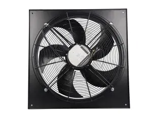 LONGWELL 630mm EC Axial Fan, Industrial Axial Ventilation Fan, 400V, 900 W, for Cold Storage, Air Purifiers, HVAC Systems