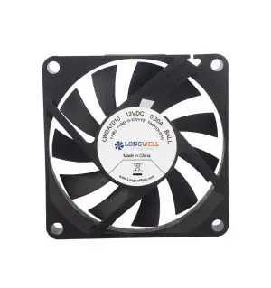 LONGWELL DC Axial Fan, Industrial Axial Ventilation Fan, 5V, for Data Center Cooling, Control Cabinet Cooling, HVAC Systems