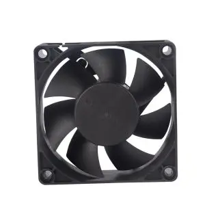 LONGWELL DC Industrial Fan, Industrial Ventilation Fan, 24V PWM Control, PWM Control, for Data Center Cooling, Control Cabinet Cooling, HVAC Systems – LW7025