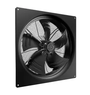 LONGWELL 800mm EC Axial Fan, Industrial Axial Ventilation Fan, 380V, for Cold Storage, Air Purifiers, HVAC Systems