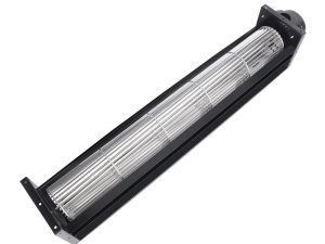 LONGWELL 80mm AC Cross Flow Fan, Tangential Blower Fan, 120V, Aluminum Alloy, for Air Curtains, Ovens, Floor Heating