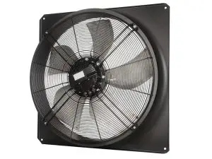 LONGWELL 900mm EC Axial Fan, Industrial Axial Ventilation Fan, 120V PWM Control, Stainless Steel, for Industrial Ventilation, Cold Storage, Air Purifiers