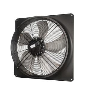 LONGWELL 900mm EC Axial Fan, Industrial Axial Ventilation Fan, 120V PWM Control, Stainless Steel, for Industrial Ventilation, Cold Storage, Air Purifiers