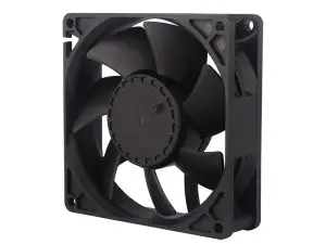 LONGWELL 92mm DC Axial Fan, Industrial Axial Ventilation Fan, 12V, Low Noise, for AHU, FFU, Data Center Cooling