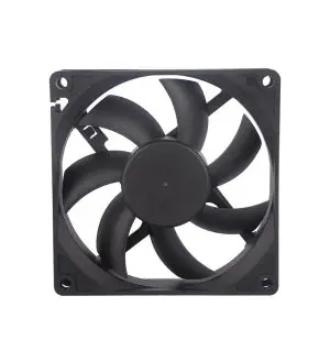 LONGWELL DC Industrial Fan, Industrial Ventilation Fan, 12V, for Data Center Cooling, Control Cabinet Cooling, HVAC Systems